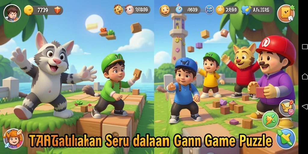 Screenshot gameplay 2739 menampilkan teka-teki yang menarik.