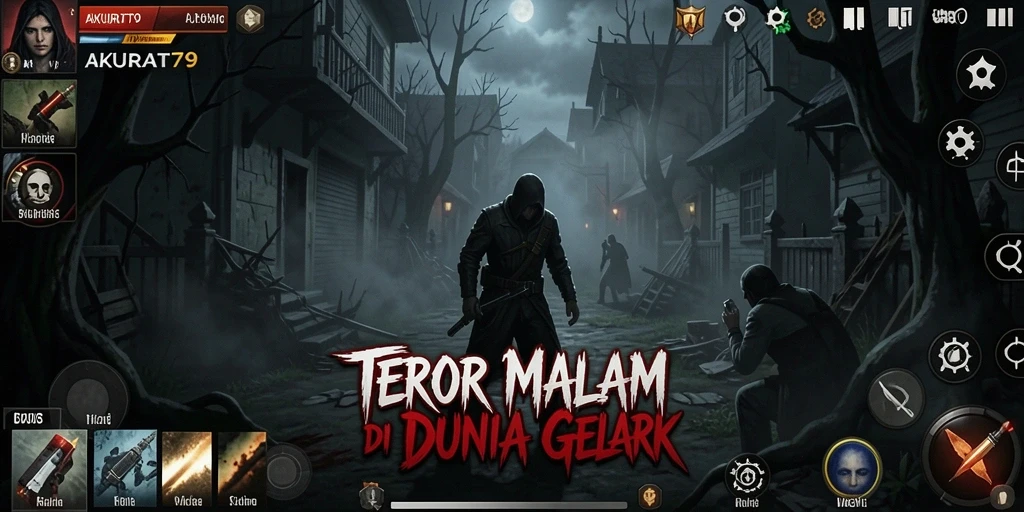 Screenshot gameplay menegangkan dari AKURAT79