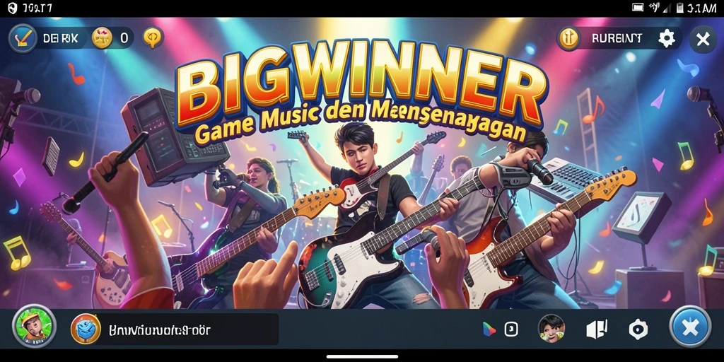 Tangkapan layar BIGWINNER menunjukkan gameplay yang mengasyikkan dan penuh warna.