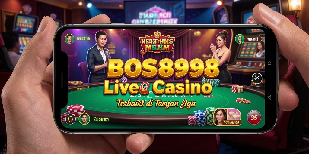 Tampilan gameplay Live Casino yang seru dan interaktif.