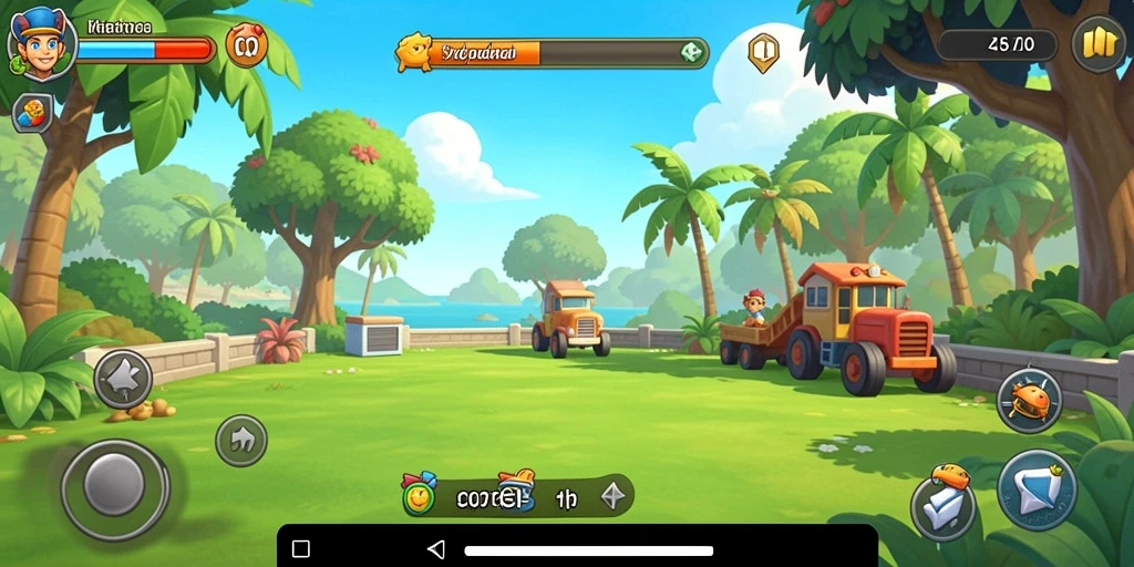 Gameplay C0077 yang penuh warna dan menarik.