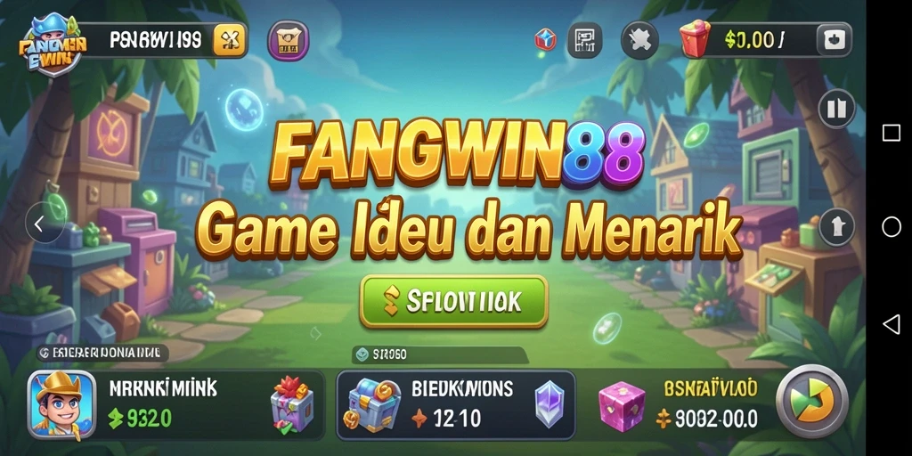 Tampilan gameplay menarik dari FANGWIN88 dengan elemen Idle.