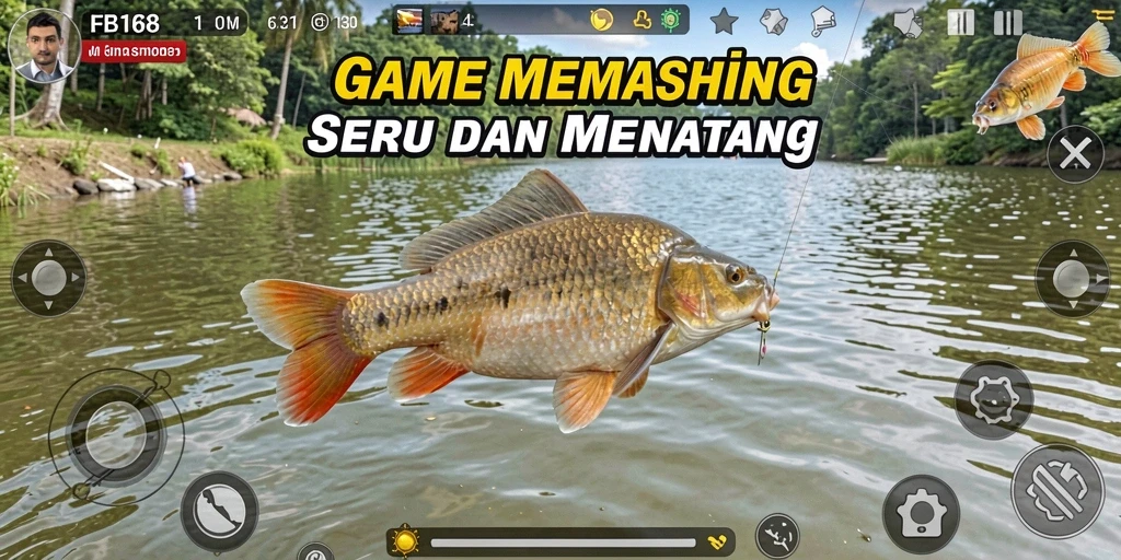 Tangkapan ikan besar dalam gameplay FB168 yang mendebarkan.