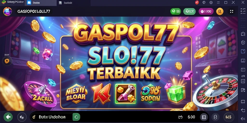 Screenshot GASPOL77 menampilkan grafis slot yang menarik dan gameplay yang seru.