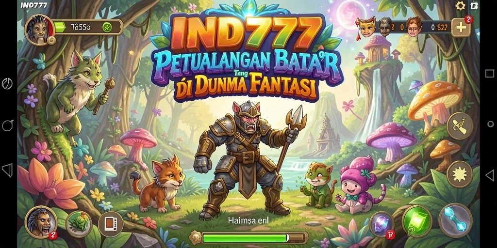 Screenshot gameplay IND777 menampilkan aksi seru di dunia petualangan.