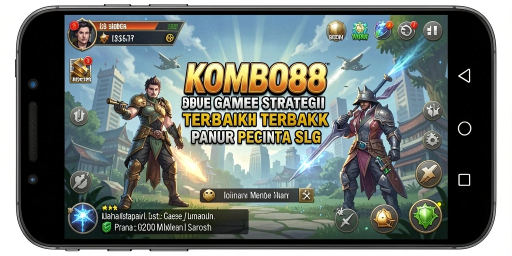 Screenshot gameplay <strong>KOMBO88</strong> menampilkan pertempuran strategis yang mendebarkan.