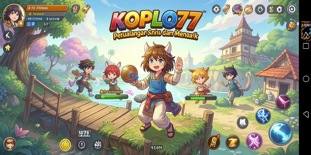 Gameplay KOPLO77 yang menawan dengan karakter anime ikonik.