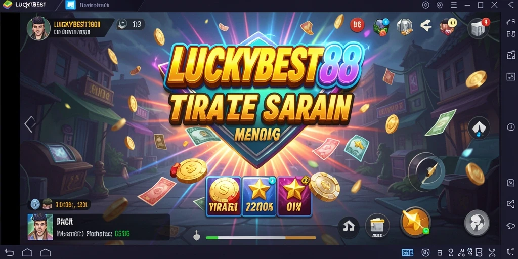 Tangkapan layar dari gameplay menegangkan LUCKYBEST88.