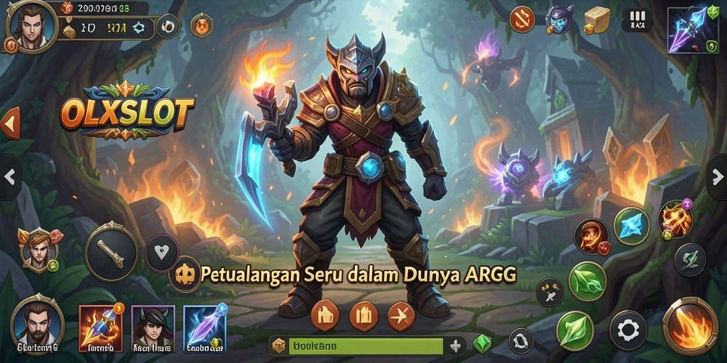 Gameplay ARPG yang penuh aksi dan petualangan seru.