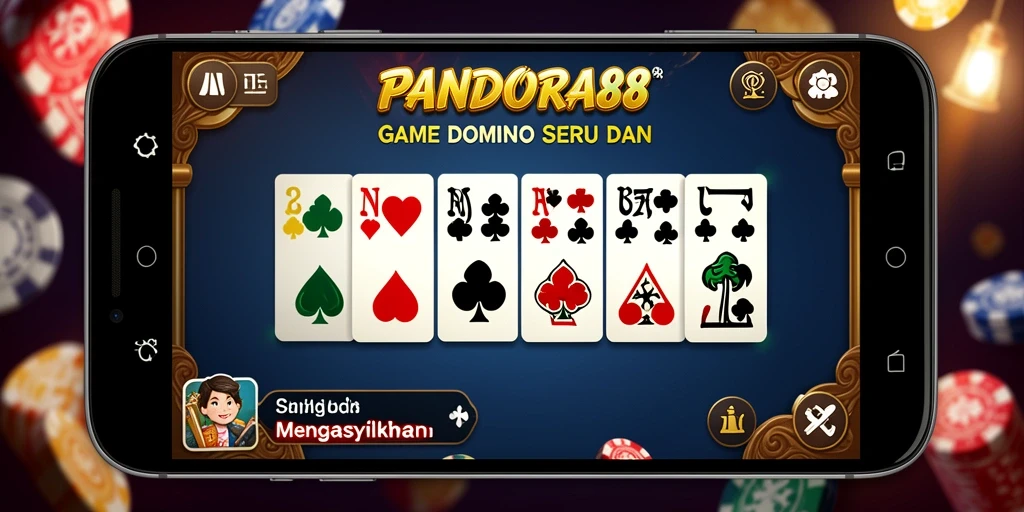Tampilan gameplay seru di PANDORA88 dengan aksi Domino yang menantang.