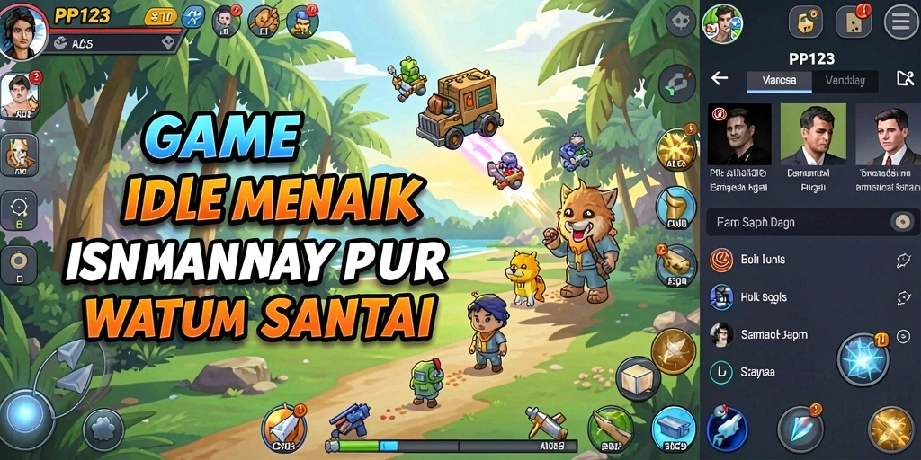 Tampilan gameplay <strong>PP123</strong> yang menarik dengan elemen Idle yang khas.