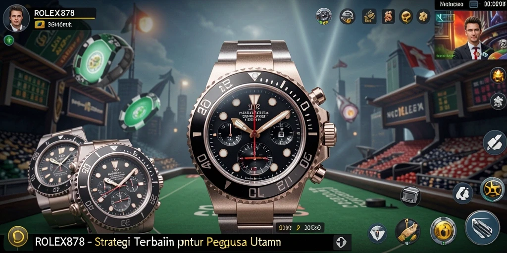 Gameplay ROLEX878 menunjukkan intensitas pertempuran strategi.