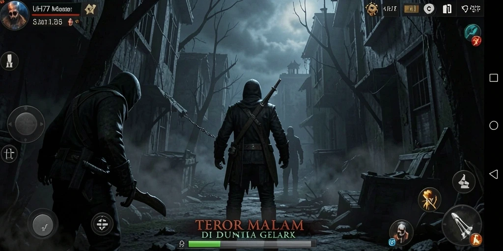 Gameplay UH77 yang menegangkan dengan suasana Horror yang mencekam.