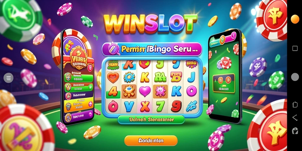 Tampilan gameplay seru dalam aplikasi WINSLOT Bingo.